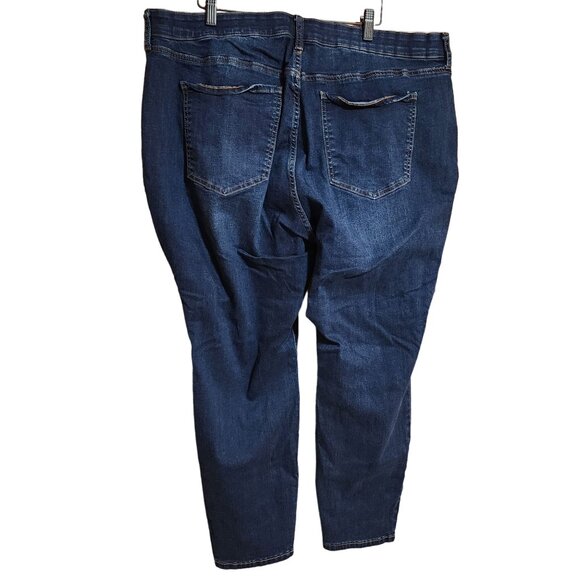 Wonderly Curvy mid rise skinny Comfort waistband Womens Plus size 22W - Picture 2 of 3